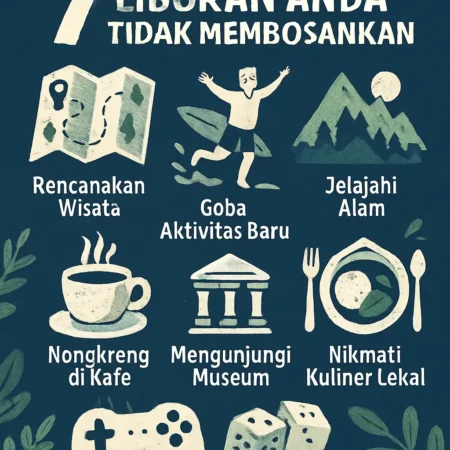 7 Tips Agar Liburan Anda Tidak Membosankan
