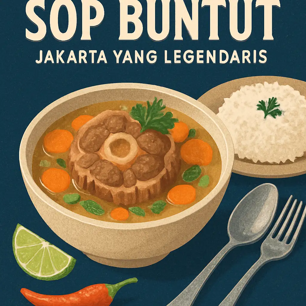 Cicipi Lezatnya Sop Buntut Jakarta yang Legendaris